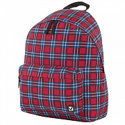 Рюкзак BRAUBERG, универсальный, сити-формат, Шотландская клетка, 20 литров, 41х32х14 см, 228861/Росс
