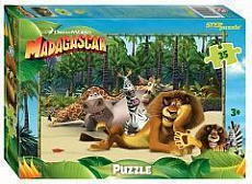 35 эл. Мозаика "puzzle" 35 "Мадагаскар - 3" (DreamWorks, Мульти)/Степ Пазл