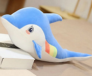 60 см Мягкий Дельфин Y22-039-60-1 (голубой)