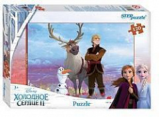 120 эл. Мозаика "puzzle" 120 "Холодное сердце - 2" (Disney)/Степ Пазл