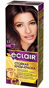 Стойкая крем-краска д/волос, ECLAIR тон 5.7 Какао 1/12 Оливия