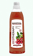 Шампунь ECOTHERAPY Алтайская брусника 1л 1/12