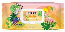 Влажные салфетки для детей EXXE Джунгли  (микс Манго), 100 шт