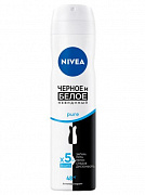 Дезодорант спрей Nivea Pure Черное и Белое Невидимый 150мл. 1/6