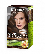 Стойкая крем краска для волос Biocolor 5.4 Шоколад, 50/50/15 мл 1/12