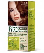 Стойкая крем-краска для волос Fito color intense тон 5.3 Золотистый кофе 115мл 1/17