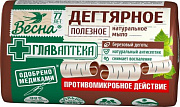 Мыло туалетное Весна Главаптека Дегтярное 90 г 1/72