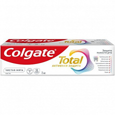 Зубная паста Colgate TOTAL Чистая Мята  75 мл  1/48