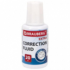 Штрих  BRAUBERG EXTRA быстросохнущая, 20 мл, с кисточкой, 229397/Россия