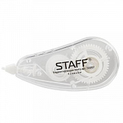 Корректирующая лента STAFF 4,2мм*6м, корпус прозрачный, блистер, 226807/Россия