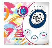 Прокладки критика Emily STYLE CLASSIС NORMAL 10шт УЛЬТРАТОНКИЕ 1/24