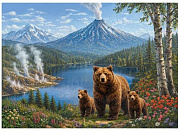 1000 эл. ПАЗЛЫ . КАМЧАТКА (Арт. Ф1000-9624)/Рыжий кот