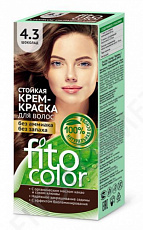 Стойкая крем-краска для волос серии "Fitocolor", тон 4.3 шоколад 115мл 1/20