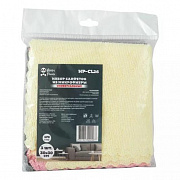 Салфетка микрофибра 30*30см, HP-CL26 (3), Happy Panda, универсальная, комплект 3шт /1/70/