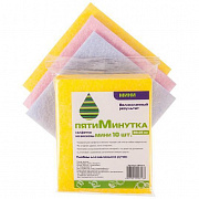 Салфетки "Пятиминутка-10" мини (30х25см), вискоза 1/24/55