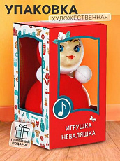 Неваляшка  в художественной Маленькая 15см упаковке цвета микс  6С-001 (624192)