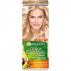 Крем-краска для волос Garnier Color Naturals, тон 9.1 Солнечн. пляж 1/12
