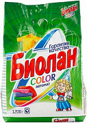 Стиральный порошок Биолан Колор автомат 1,2кг 1/7