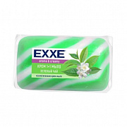 Мыло туалетное косметическое крем EXXE "Зелёный чай" 90г 1/36