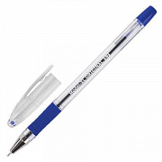 Уп. 12 шт. Ручка шариковая масляная с грипом BRAUBERG Model-XL ORIGINAL, СИНЯЯ, узел 0,7мм,линия 0,3