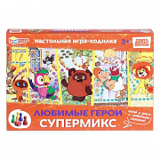 Любимые герои супермикс. СОЮЗМУЛЬТФИЛЬМ. Настольная игра. 230х170х27мм. Умные игры 410243 