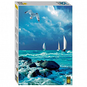 2000 эл. Мозаика "puzzle" "Море. Чайка"/Степ Пазл
