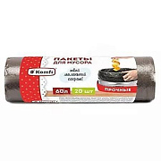Мешки для мусора ПНД 60л 20шт Komfi/50