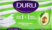 Мыло туалетное DURU 1+1 SOFT 80гр. Глина и Масло авокадо 1/24