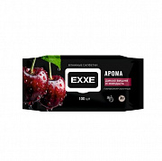 Влажные салфетки EXXE Дикая вишня и миндаль, 100 штук 1/12