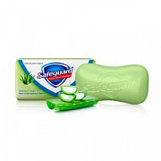 Мыло туалетное Safeguard Антибактериальное Алоэ 90 г 1/72