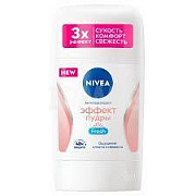 Дезодорант антиперспирант стик Nivea Эффект Пудры Fresh 50мл 1/6
