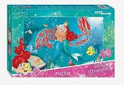 35 эл. Мозаика 35 MAXI "puzzle"  "Русалочка - 2" (Disney)/Степ Пазл