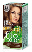 Cтойкая крем-краска для волос серии «Fitocolor», тон 5.3 золотистый каштан 115мл 1/20