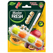 Подвесной блок для унитаза Master FRESH GOLD DUO EFFECT 5в1 ТРОПИК, 1/24