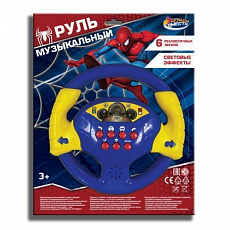 Руль музыкальный свет-звук, блист.30*24*5см ИГРАЕМ ВМЕСТЕ 395061 