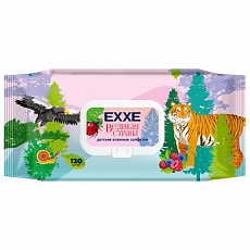 Влажные салфетки EXXE Великая страна для детей (Ягодный микс), 120 шт