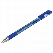 Уп. 12 шт. Ручка шариковая масляная с грипом BRAUBERG Max-Oil Tone, узел 0,7мм, линия 0,35мм, синяя,