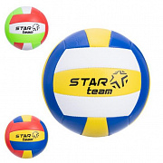 Мяч волейбольный "STARTeam" PU, двухслойный, вес 260 гр, 3 цвета в ассорт.диаметр 21 см, в/п 21*14*5