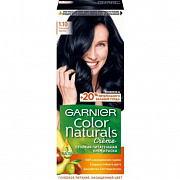 Крем-краска для волос Garnier Color Naturals, тон 1.10 Холодный черный 1/12