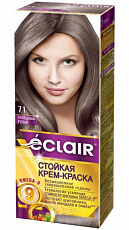 Стойкая крем-краска д/волос, ECLAIR тон 7.1 Холодный русый 1/12 Оливия