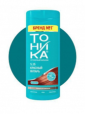Тоника NEW Натуральные оттенки для светло-русых, русых и тёмных волос 5.35 Красный янтарь,150 мл 1/6