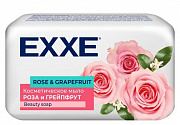 Мыло туалетное косметическое EXXE "Роза и грейпфрут" 90г 1/24