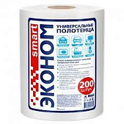 Эконом smart универсальное полотенце 23х20 спанлейс 40г/м2 №200 рулон