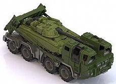 Военный тягач "Щит" с танком (560*210*215)/Нордпласт