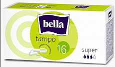 Тампоны Bella Super 16 шт. 1/10