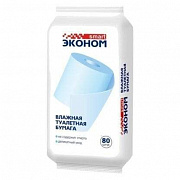 Влажная туалетная бумага Эконом smart №80 1/20