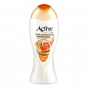 Шампунь ACTIVE для нормальных волос "Экстракт грейпфрута и женьшеня" NATURAL, 400 мл 1/12