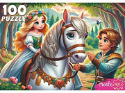 100 эл. ПРИНЧЕССА НА ЛОШАДИ (арт. УК100-0238)/Рыжий кот