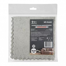 Салфетка микрофибра 30*30см, HP-CL29G, Happy Panda, универсальная /1/60/