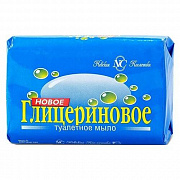 Мыло туалетное 90г Новое Глицериновое 1/6 (72)  (НК)